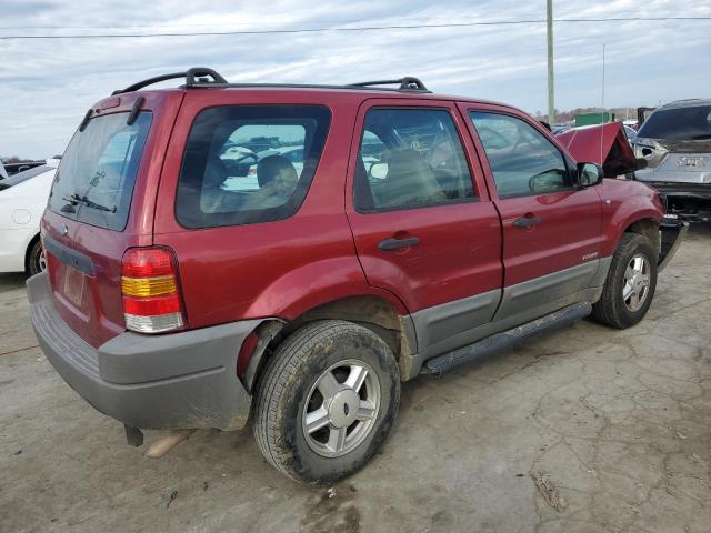 1FMYU01121KF70744 - 2001 FORD ESCAPE XLS RED photo 3