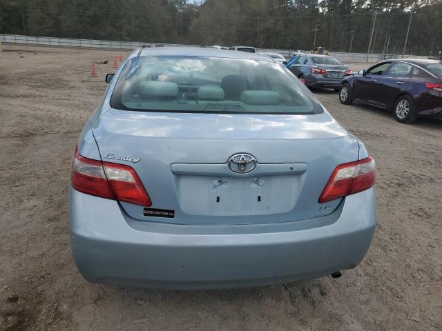 4T1BE46K28U771537 - 2008 TOYOTA CAMRY CE BLUE photo 6