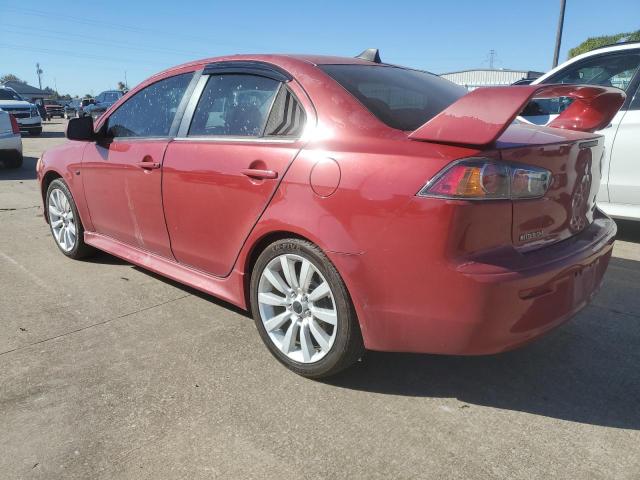 JA32U8FWXBU006034 - 2011 MITSUBISHI LANCER GTS RED photo 2