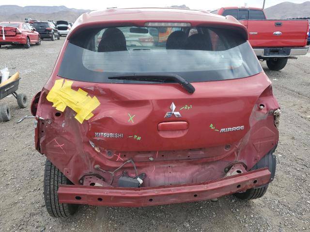 ML32A3HJ5EH007882 - 2014 MITSUBISHI MIRAGE DE RED photo 6