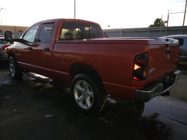 1D7HU182X8S580916 - 2008 DODGE RAM 1500 ST ORANGE photo 2