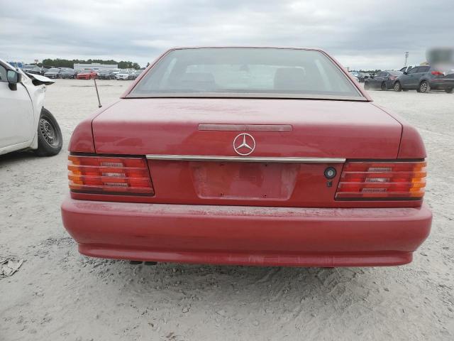 WDBFA67E2SF112275 - 1995 MERCEDES-BENZ SL 500 RED photo 6