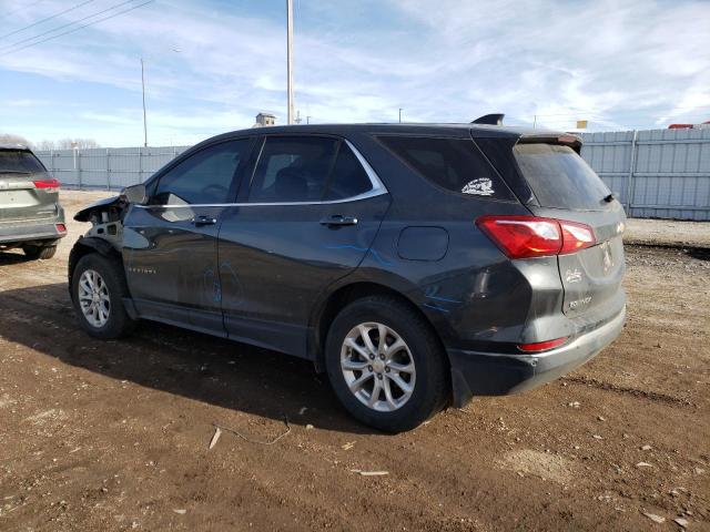 2GNAXSEV0J6307636 - 2018 CHEVROLET EQUINOX LT GRAY photo 2