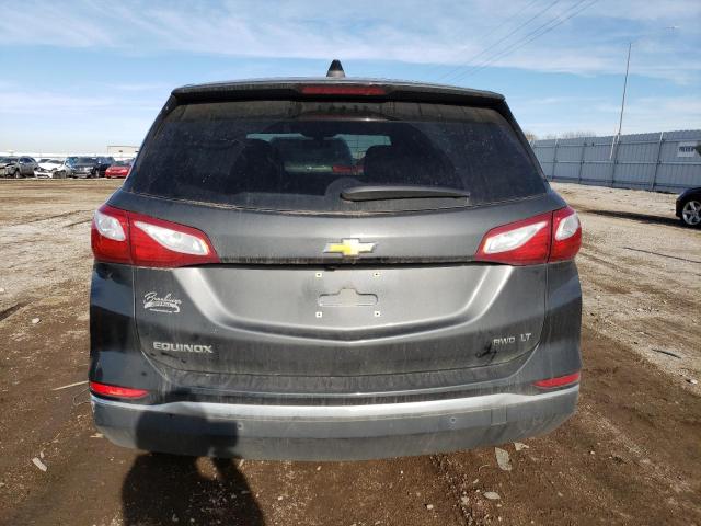 2GNAXSEV0J6307636 - 2018 CHEVROLET EQUINOX LT GRAY photo 6