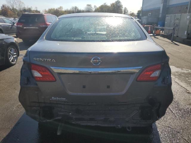 3N1AB7AP9FY352692 - 2015 NISSAN SENTRA S GRAY photo 6