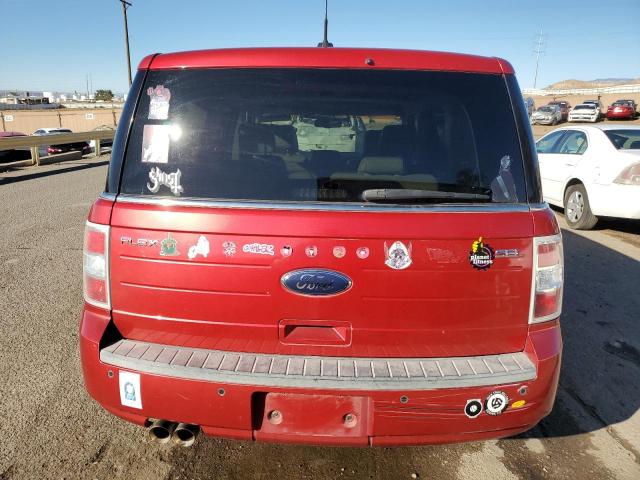 2FMGK5CC1BBD31677 - 2011 FORD FLEX SEL RED photo 6