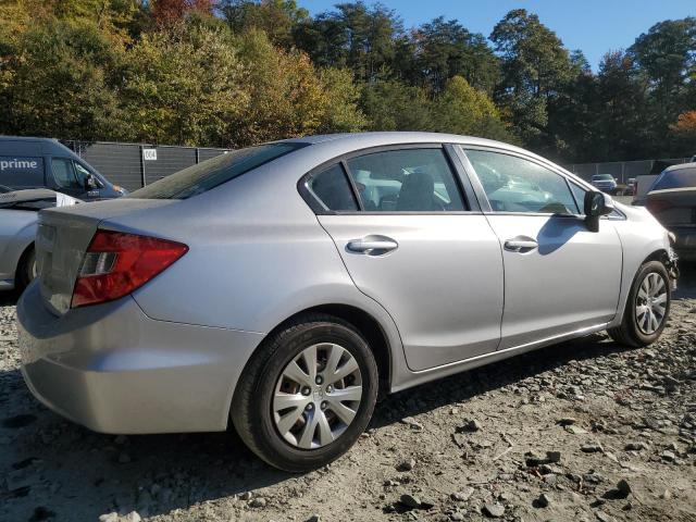 19XFB2F5XCE379541 - 2012 HONDA CIVIC LX SILVER photo 3