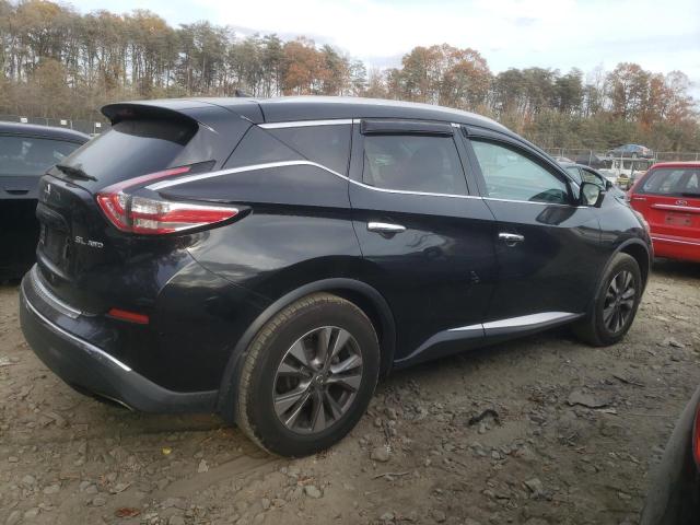 5N1AZ2MH8FN227708 - 2015 NISSAN MURANO S BLACK photo 3