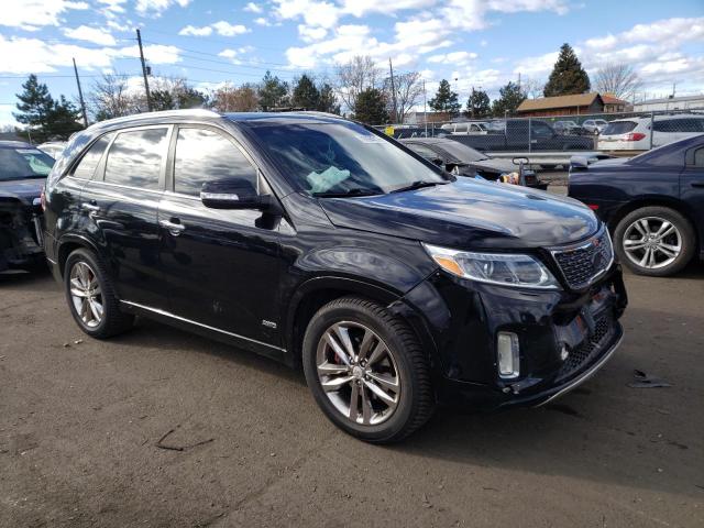 5XYKWDA76EG445354 - 2014 KIA SORENTO SX BLACK photo 4