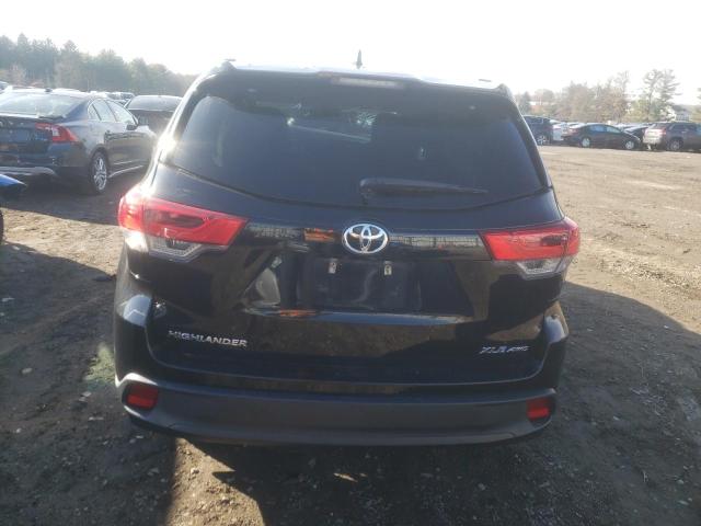 5TDJZRFH8HS450807 - 2017 TOYOTA HIGHLANDER SE BLACK photo 6