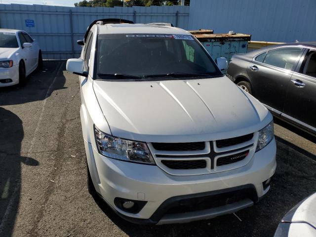 3C4PDCEG4DT665485 - 2013 DODGE JOURNEY R/T WHITE photo 5