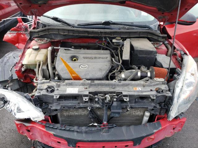 JM1BL1M57B1364201 - 2011 MAZDA 3 S RED photo 11