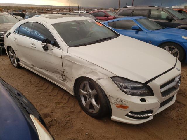 WDDLJ7DB7CA026419 - 2012 MERCEDES-BENZ CLS 550 WHITE photo 4