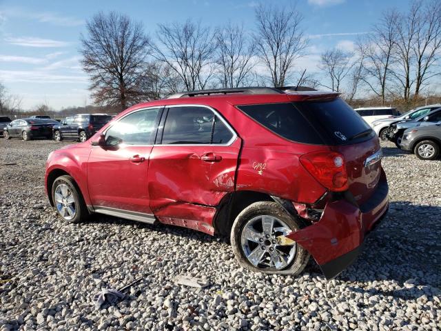 2GNFLDE32D6202466 - 2013 CHEVROLET EQUINOX LT RED photo 2