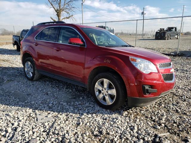 2GNFLDE32D6202466 - 2013 CHEVROLET EQUINOX LT RED photo 4