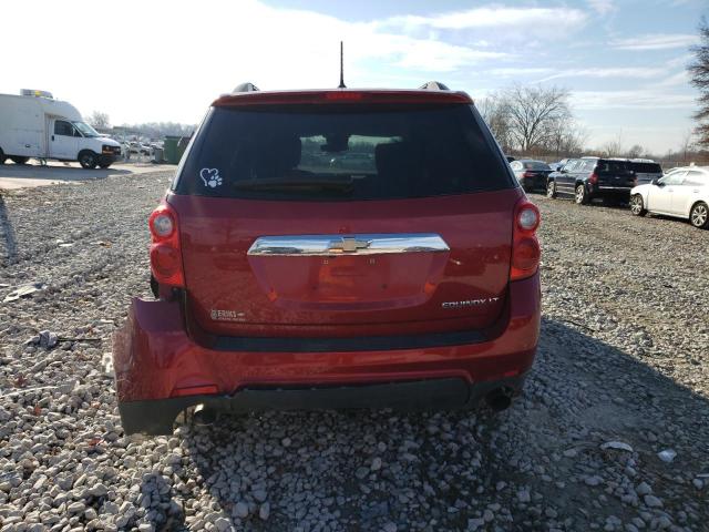 2GNFLDE32D6202466 - 2013 CHEVROLET EQUINOX LT RED photo 6