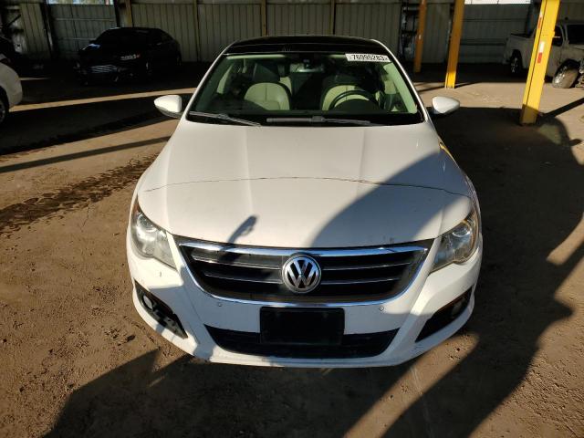 WVWGU73C99E532087 - 2009 VOLKSWAGEN CC VR6 4MOTION WHITE photo 5