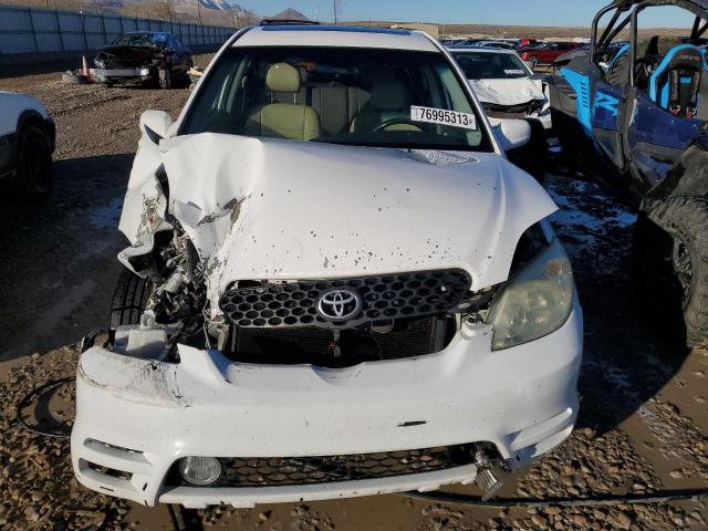 2T1KR32E33C056632 - 2003 TOYOTA COROLLA MA XR WHITE photo 5