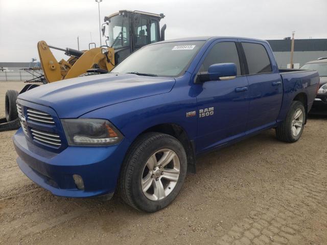 1C6RR7MT3FS548914 - 2015 RAM 1500 SPORT BLUE photo 1