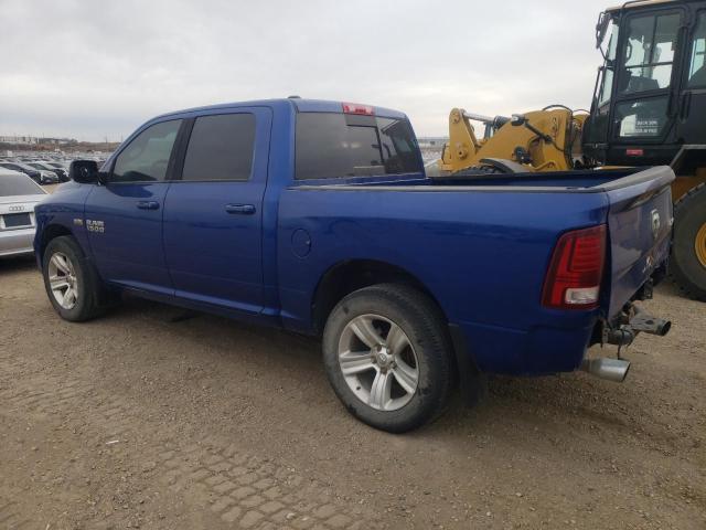 1C6RR7MT3FS548914 - 2015 RAM 1500 SPORT BLUE photo 2