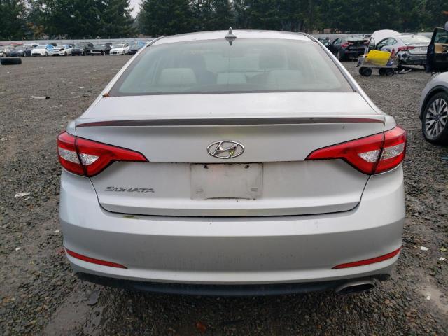 5NPE24AF7FH164416 - 2015 HYUNDAI SONATA SE SILVER photo 6