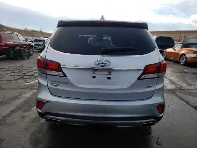 KM8SMDHF3HU222755 - 2017 HYUNDAI SANTA FE SE SILVER photo 6