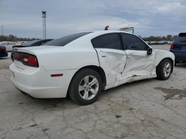 2C3CDXBG7DH664919 - 2013 DODGE CHARGER SE WHITE photo 3