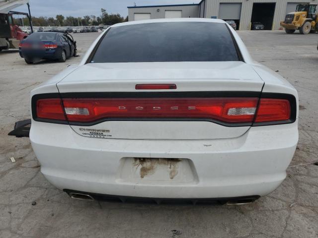 2C3CDXBG7DH664919 - 2013 DODGE CHARGER SE WHITE photo 6