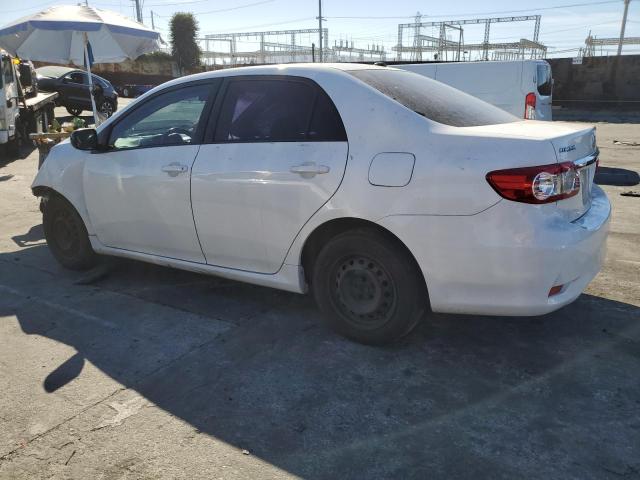 JTDBU4EE1BJ093911 - 2011 TOYOTA COROLLA BASE WHITE photo 2