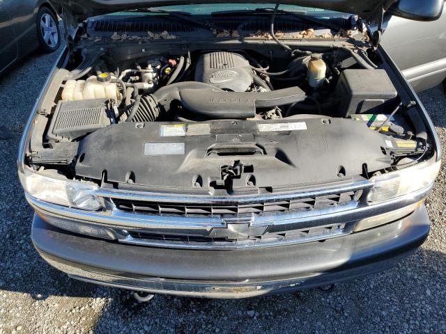 1GNEK13T11J175985 - 2001 CHEVROLET TAHOE K1500 GRAY photo 12