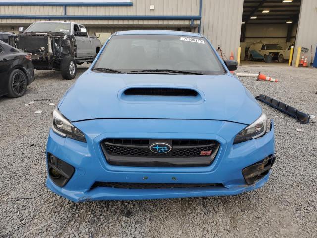 JF1VA2U61G9813078 - 2016 SUBARU WRX STI LIMITED BLUE photo 5