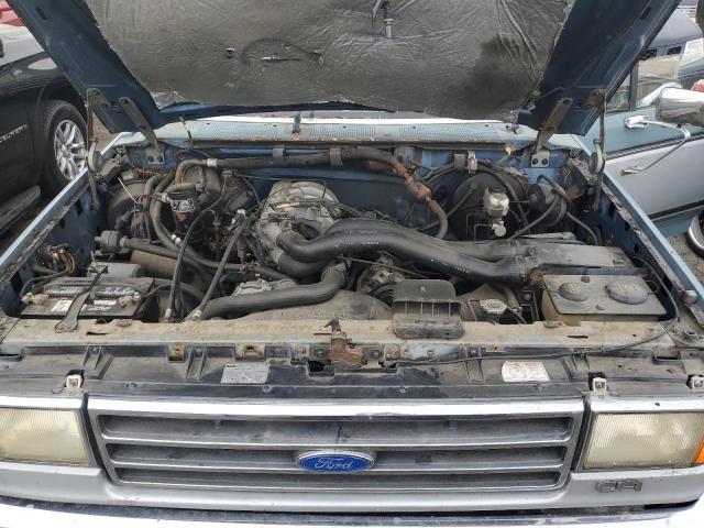 2FTDF15N3LCB23671 - 1990 FORD F-150 BLUE photo 11