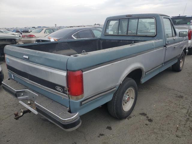 2FTDF15N3LCB23671 - 1990 FORD F-150 BLUE photo 3