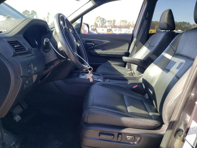 5FNYF7H54MB008104 - 2021 HONDA PASSPORT EXL GRAY photo 7