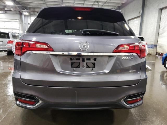 5J8TB4H54JL007680 - 2018 ACURA RDX TECHNOLOGY GRAY photo 6