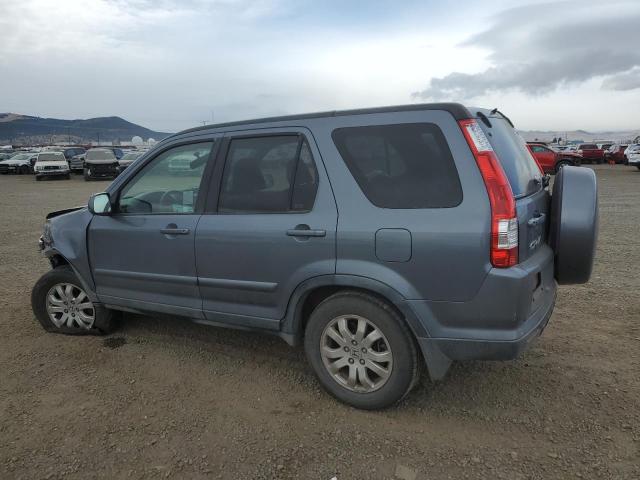 JHLRD789X6C055539 - 2006 HONDA CR-V SE GRAY photo 2