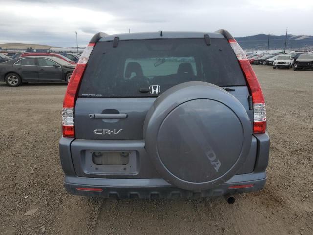 JHLRD789X6C055539 - 2006 HONDA CR-V SE GRAY photo 6