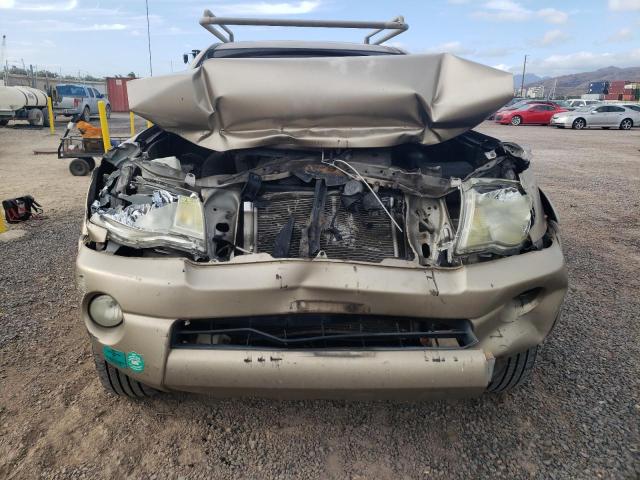 5TEJU62N66Z227867 - 2006 TOYOTA TACOMA DOUBLE CAB PRERUNNER GOLD photo 5