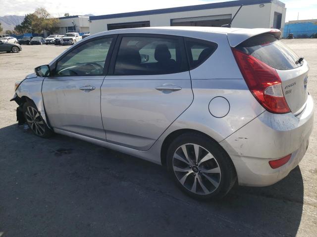 KMHCU5AE6FU232785 - 2015 HYUNDAI ACCENT GLS SILVER photo 2