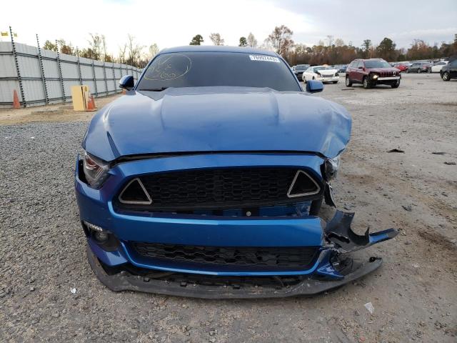 1FA6P8TH1H5238367 - 2017 FORD MUSTANG BLUE photo 5