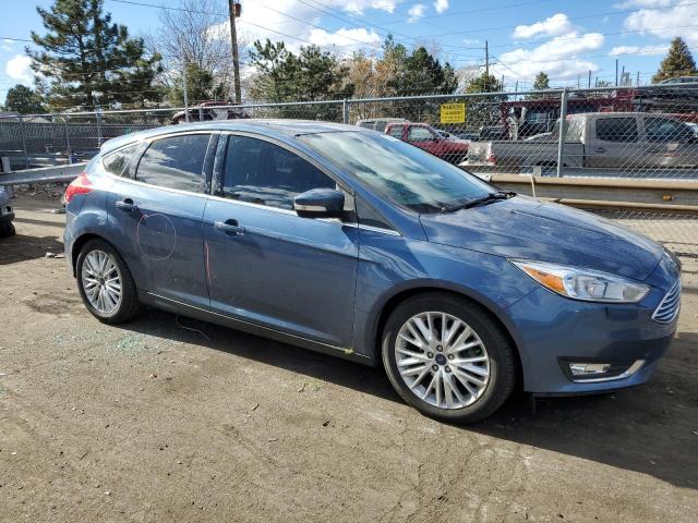 1FADP3N20JL232824 - 2018 FORD FOCUS TITANIUM BLUE photo 4