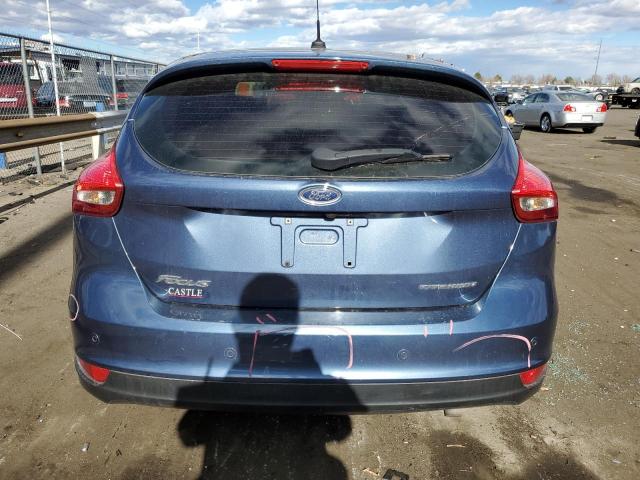 1FADP3N20JL232824 - 2018 FORD FOCUS TITANIUM BLUE photo 6