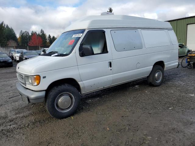 1FBSS31L1XHB28082 - 1999 FORD ECONOLINE E350 SUPER DUTY WAGON WHITE photo 1