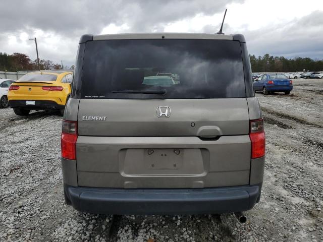 5J6YH28777L010259 - 2007 HONDA ELEMENT EX TAN photo 6