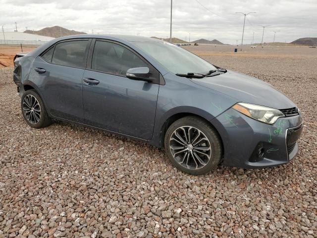 2T1BURHE5FC231315 - 2015 TOYOTA COROLLA L GRAY photo 4