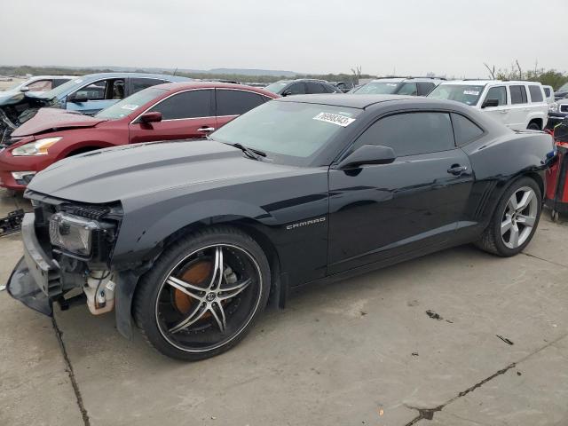 2G1FE1E3XC9129046 - 2012 CHEVROLET CAMARO LS BLACK photo 1