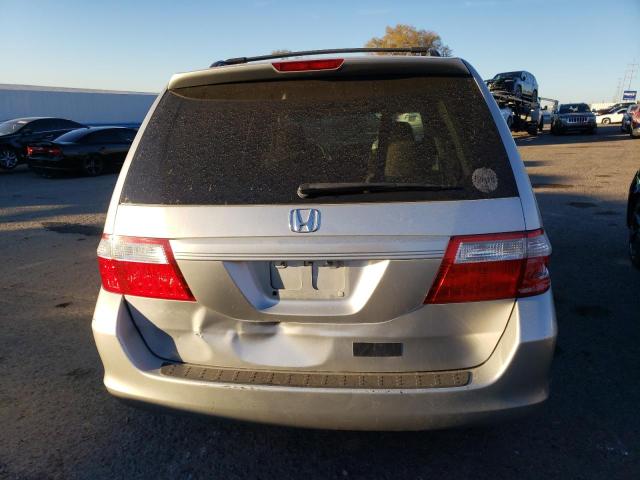 5FNRL38497B418799 - 2007 HONDA ODYSSEY EX SILVER photo 6