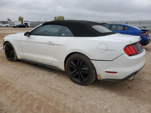 1FATP8UH8G5245347 - 2016 FORD MUSTANG WHITE photo 2