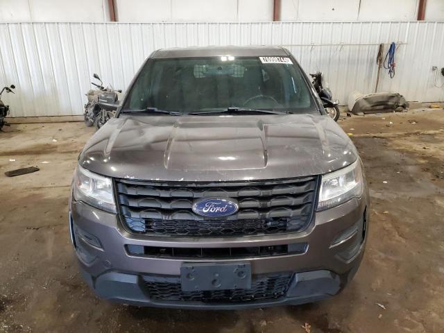 1FM5K8AT3HGC58339 - 2017 FORD EXPLORER POLICE INTERCEPTOR 石墨色 照片 5