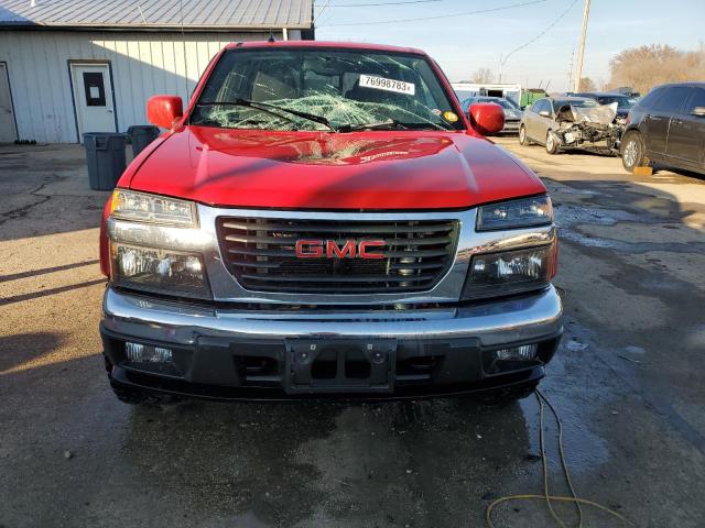 1GTH6PFE7C8157169 - 2012 GMC CANYON SLE-2 RED photo 5